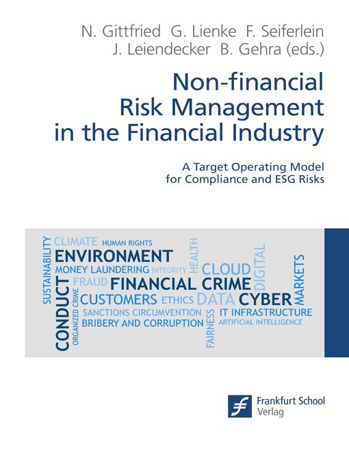 Title details for Non-financial Risk Management in the Financial Industry by Norbert Gittfried - Available